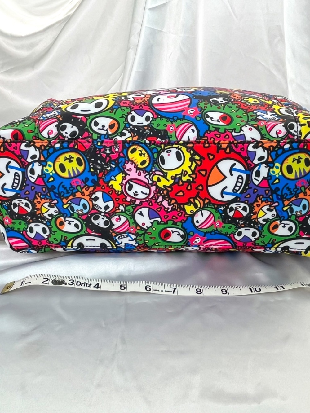 Tokidoki Cactus Friends Zipper Tote Shoulder Bag Purse Vintage Sandy Rainbow New - Picture 4 of 14